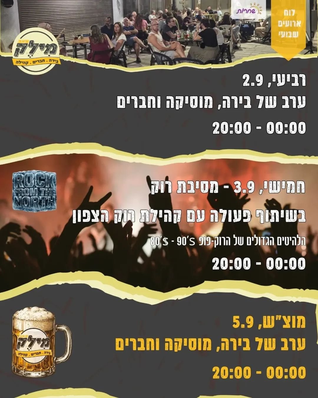 הלו"ז של מילק 